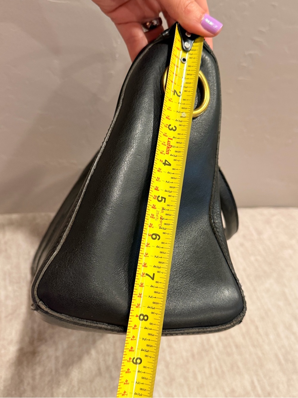 Madewell Black Leather Satchel Bag #401 - Picture 14 of 16
